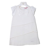 Abito Elegante con Fiocco Neonata Panna Liu Jo H62034 - LIU JO - LuxuryKids