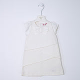 Abito Elegante con Fiocco Neonata Panna Liu Jo H62034 - LIU JO - LuxuryKids