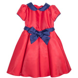 Abito Elegante da Cerimonia Rosso Bambina ISABEL 63048 - ISABEL - LuxuryKids
