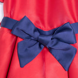 Abito Elegante da Cerimonia Rosso Bambina ISABEL 63048 - ISABEL - LuxuryKids