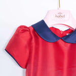 Abito Elegante da Cerimonia Rosso Bambina ISABEL 63048 - ISABEL - LuxuryKids