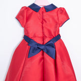 Abito Elegante da Cerimonia Rosso Bambina ISABEL 63048 - ISABEL - LuxuryKids