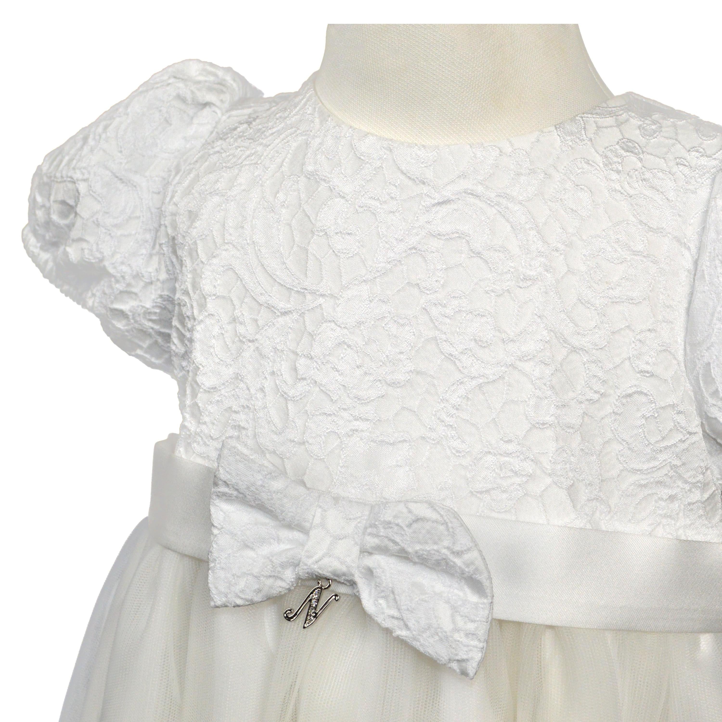 Abito Elegante Neonata Ninnaoh E16AB5 - NINNAOH - LuxuryKids