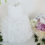 Abito Elegante Panna Battesimo Neonata Loredana Lolò 4000 - LOLO' - LuxuryKids