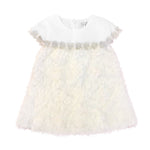 Abito Elegante Panna-Oro Neonata Patachou 2133507 - PATACHOU - LuxuryKids