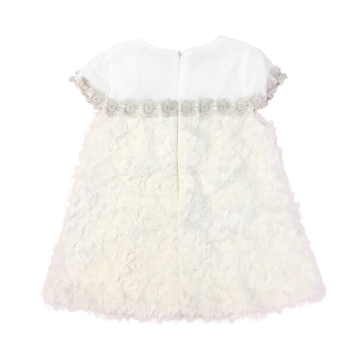 Abito Elegante Panna-Oro Neonata Patachou 2133507 - PATACHOU - LuxuryKids