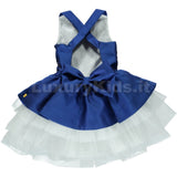 Abito Estivo ballerina Chic Bambina  Blu Cobalto Chua V11MG - CHUA - LuxuryKids