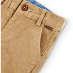 Pantalone In Velluto Millerighe Elasticizzato Neonato BOBOLI 715092 - BOBOLI - LuxuryKids