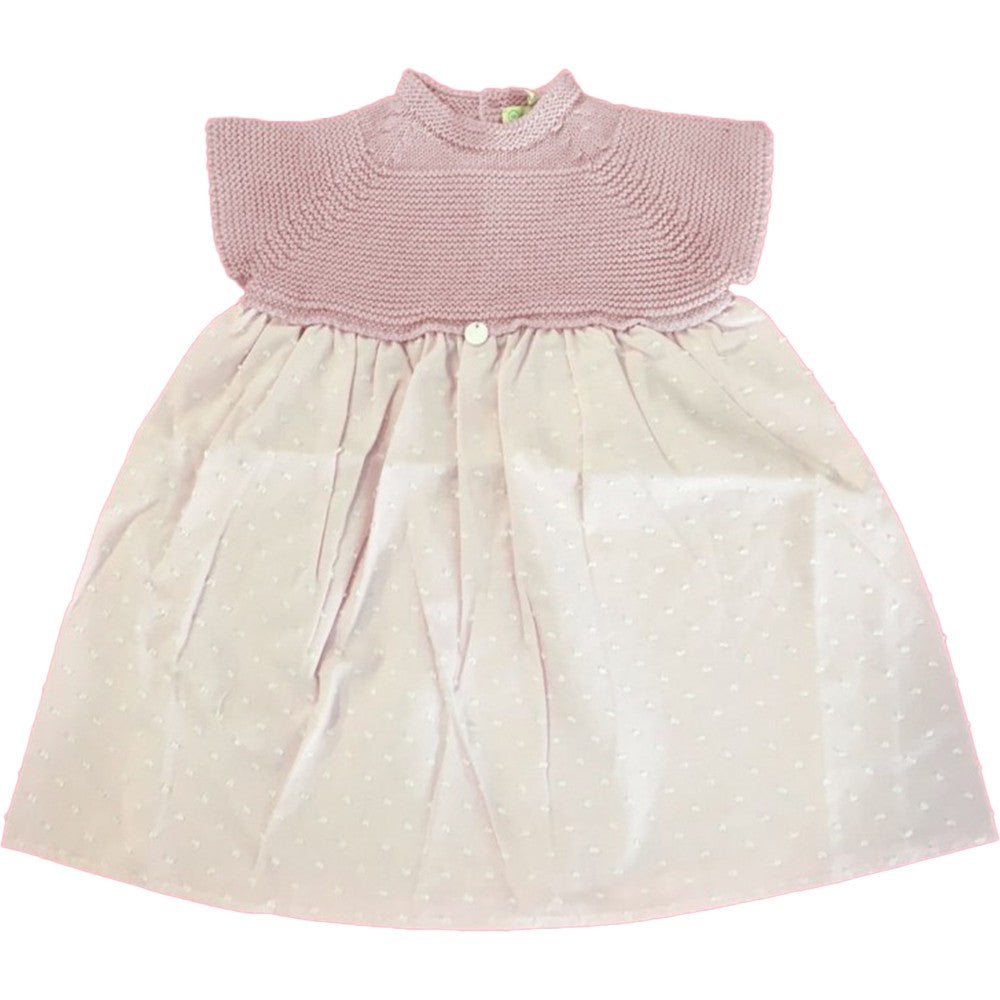 Abito Rosa Neonata Wedoble 03104E - WEDOBLE - LuxuryKids