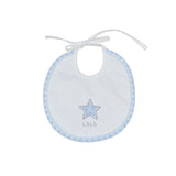 Bavetta In Spugna Bianca Neonato Lolo' 6036 - LOLO' - LuxuryKids