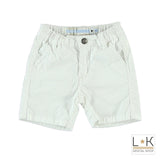 Bermuda Bianco Tinta Unita Bambino Sarabanda M837 - SARABANDA - LuxuryKids