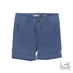 Bermuda Elegante Tinta Unita Bambino Blu Sarabanda Q530 - SARABANDA - LuxuryKids