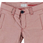 Bermuda in Cotone a Righe Bambino Rosso Sarabanda M640 - SARABANDA - LuxuryKids