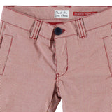 Bermuda in Cotone a Righe Bambino Rosso Sarabanda M640 - SARABANDA - LuxuryKids