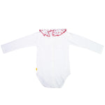 Body Con Collo Volant Fiorellini Neonata Chua B2T2GA - CHUA - LuxuryKids