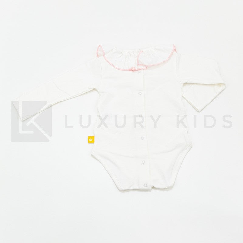 Body Con Collo Volant Neonata Chua B2C1GA - CHUA - LuxuryKids