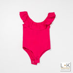 Body in cotone  Elegante Fucsia Bambina Fun&Fun FNJBD3785 - FUN&FUN - LuxuryKids