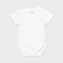 Body Mezza Manica Basic In Cotone Traforato Per Neonati MAYORAL 191B - MAYORAL - LuxuryKids