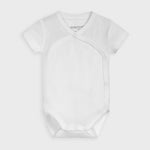 Body Mezza Manica In Caldo Cotone Bianco Neonato-a MAYORAL 2761B - MAYORAL - LuxuryKids