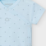 Body Mezza Manica In Caldo Cotone Celeste Neonato MAYORAL 2761C - MAYORAL - LuxuryKids
