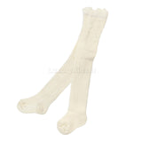 Calza caldo cotone traforata per neonati Panna STORY LORIS 13198P - STORY LORIS - LuxuryKids