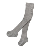 Calza in caldo cotone a coste elegante per  Neonati Grigio STORY LORIS 13311G-00 - STORY LORIS - LuxuryKids