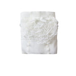 Calza in caldo cotone con  pizzo sul retro neonata panna STORY LORIS 13033 - STORY LORIS - LuxuryKids