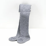 Calza in caldo cotone traforata neonati Grigio STORY LORIS 13198G-00 - STORY LORIS - LuxuryKids