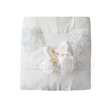 Calza in microfibra con rouches Neonata Panna STORY LORIS  13676 - STORY LORIS - LuxuryKids