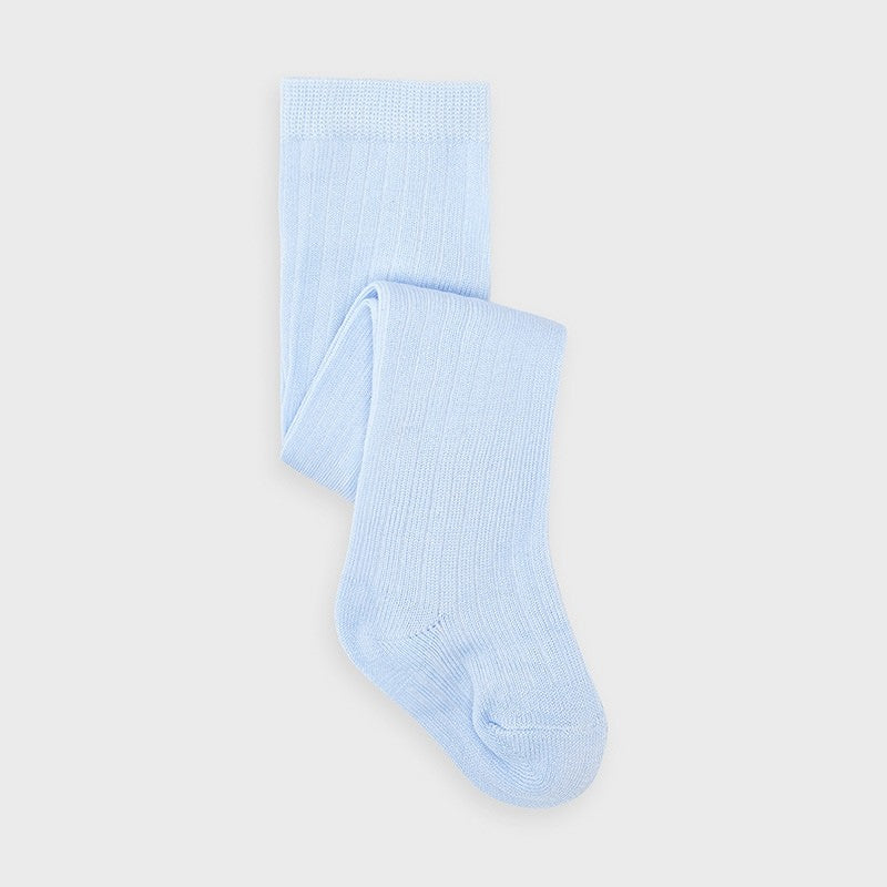 Calzamaglia Caldo Cotone Costine Celeste Neonato MAYORAL 9294 - MAYORAL - LuxuryKids