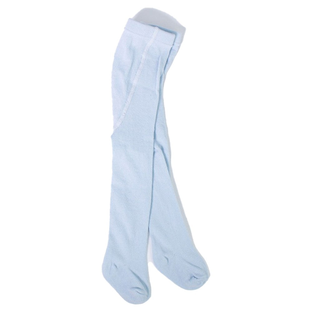 Calzamaglia In Caldo Cotone Celeste Neonato CARLOMAGNO 109 - CARLOMAGNO - LuxuryKids