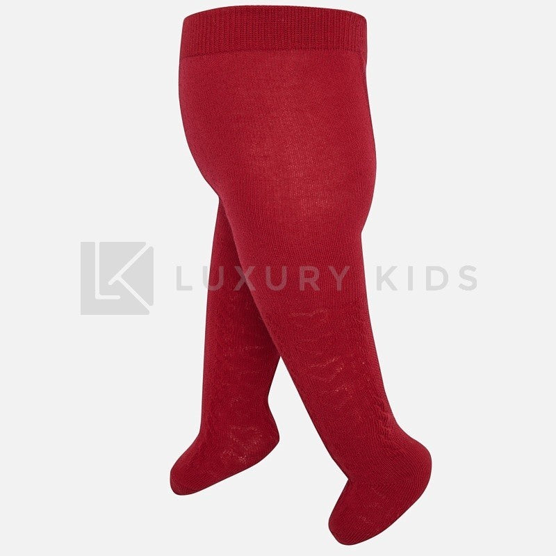 Calzamaglia In Caldo Cotone Con Motivi In Rilievo Neonata Mayoral 9151 - MAYORAL - LuxuryKids