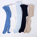 Calzamaglia In Caldo Cotone Costine Beige Neonati CARLOMAGNO 162 - CARLOMAGNO - LuxuryKids