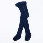 Calzamaglia In Caldo Cotone Costine Blu Neonati CARLOMAGNO 162 - CARLOMAGNO - LuxuryKids