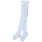 Calzamaglia In Caldo Cotone Costine Celeste Neonato CARLOMAGNO 162 - CARLOMAGNO - LuxuryKids