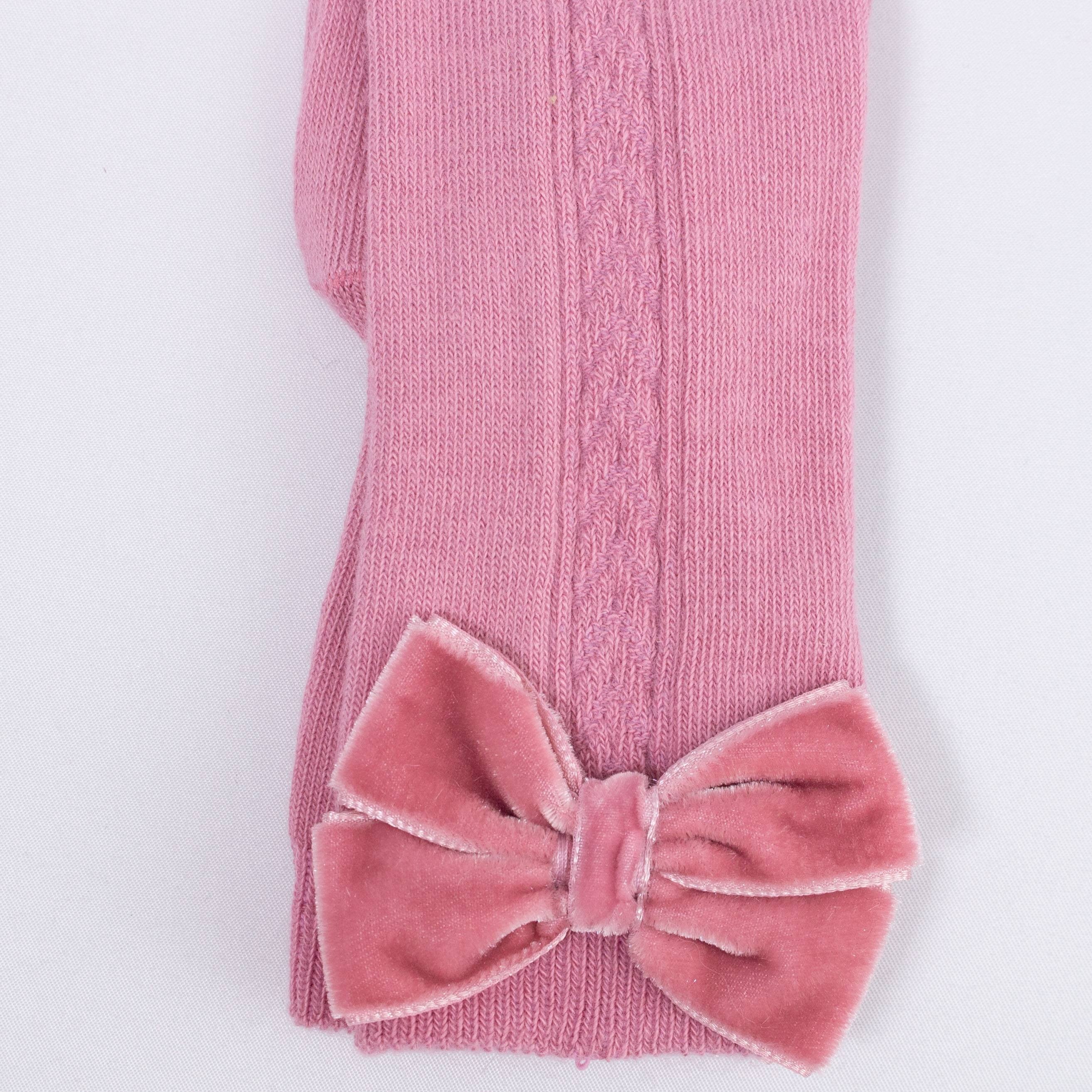 Calzini Caldo Cotone Fiocco Velluto Neonata Carlo Magno 2421 - CARLOMAGNO - LuxuryKids