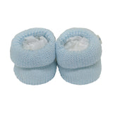 Calzini scarpetta caldo cotone nascita corredino Neonato celeste IVORY 42462 - IVORY - LuxuryKids