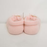 Calzini scarpetta in lana e carrozzina in pannolencio Neonata Rosa STORY LORIS 4921R-00 - STORY LORIS - LuxuryKids