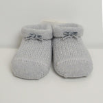 Calzini scarpetta in lana Made in italy Neonata Grigio  STORY LORIS 3033 - STORY LORIS - LuxuryKids