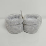 Calzini scarpetta in lana Made in italy Neonata Grigio  STORY LORIS 3033 - STORY LORIS - LuxuryKids