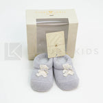 Calzino Scarpetta In 100% lana vergine Con Applicazione Di 2 Orsetti Neonato Story Loris 3703 - STORY LORIS - LuxuryKids