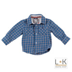 Camicia a Quadretti Bambino Sarabanda F112 - SARABANDA - LuxuryKids