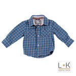 Camicia a Quadretti Neonato Sarabanda F112 - SARABANDA - LuxuryKids