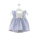 Camicia A Righe Estiva In cotone Bambina DR.KIDS 395 - DR.KID - LuxuryKids