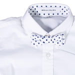 Camicia a Tinta Unita con Papillon incluso Bambino Brian Rush JVBIANCO - BRIAN RUSH - LuxuryKids