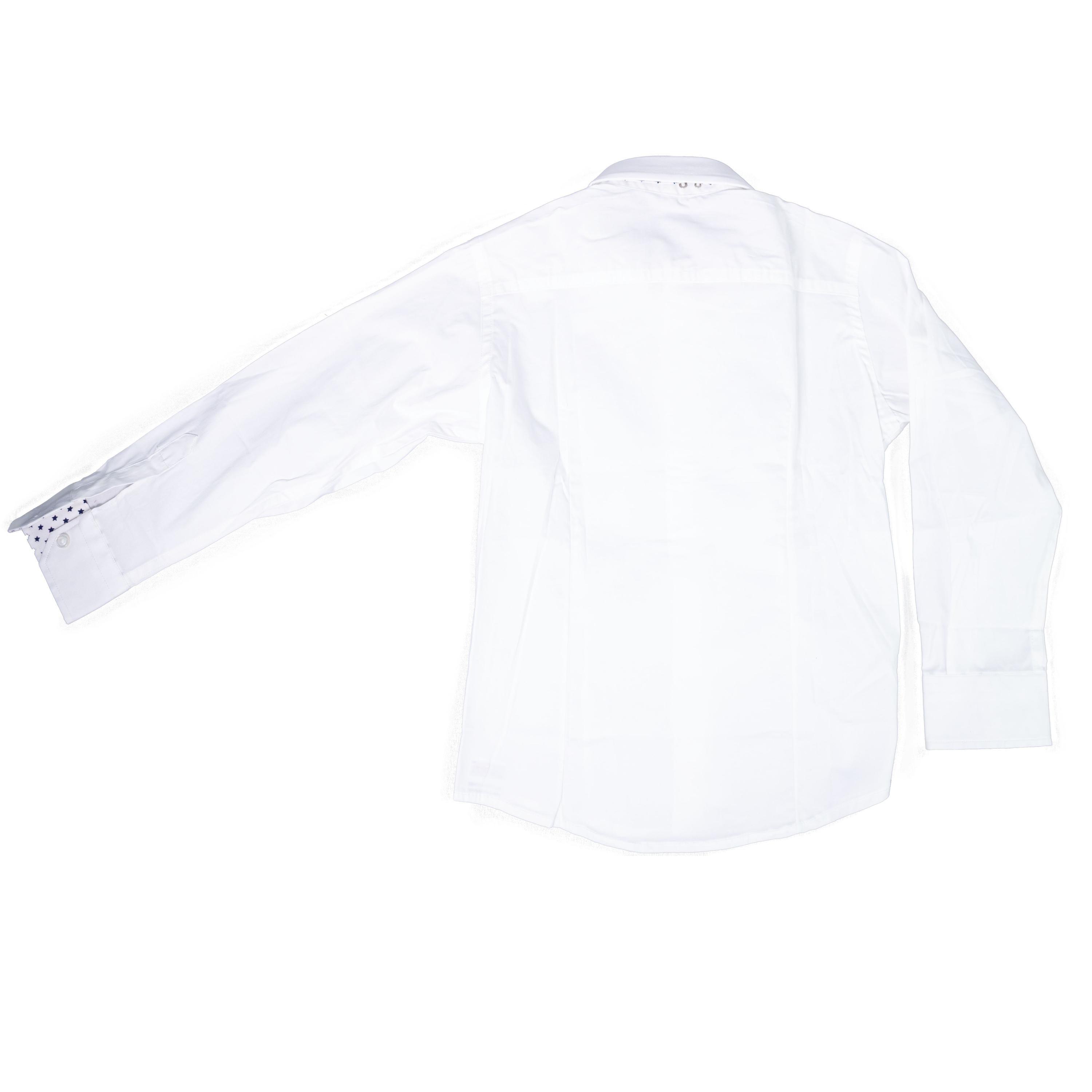 Camicia a Tinta Unita con Papillon incluso Bambino Brian Rush JVBIANCO - BRIAN RUSH - LuxuryKids