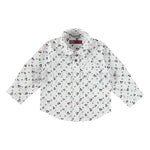 Camicia con stampa Bambino Sarabanda R115-01 - SARABANDA - LuxuryKids