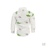 Camicia con Stampa Sneackers Bambino Brian Rush 017 - BRIAN RUSH - LuxuryKids