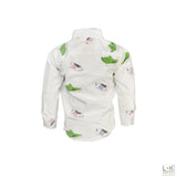 Camicia con Stampa Sneackers Bambino Brian Rush 017 - BRIAN RUSH - LuxuryKids