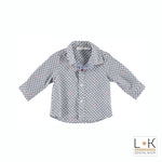 Camicia Fantasia Neonato Minibanda Q615 - MINIBANDA - LuxuryKids